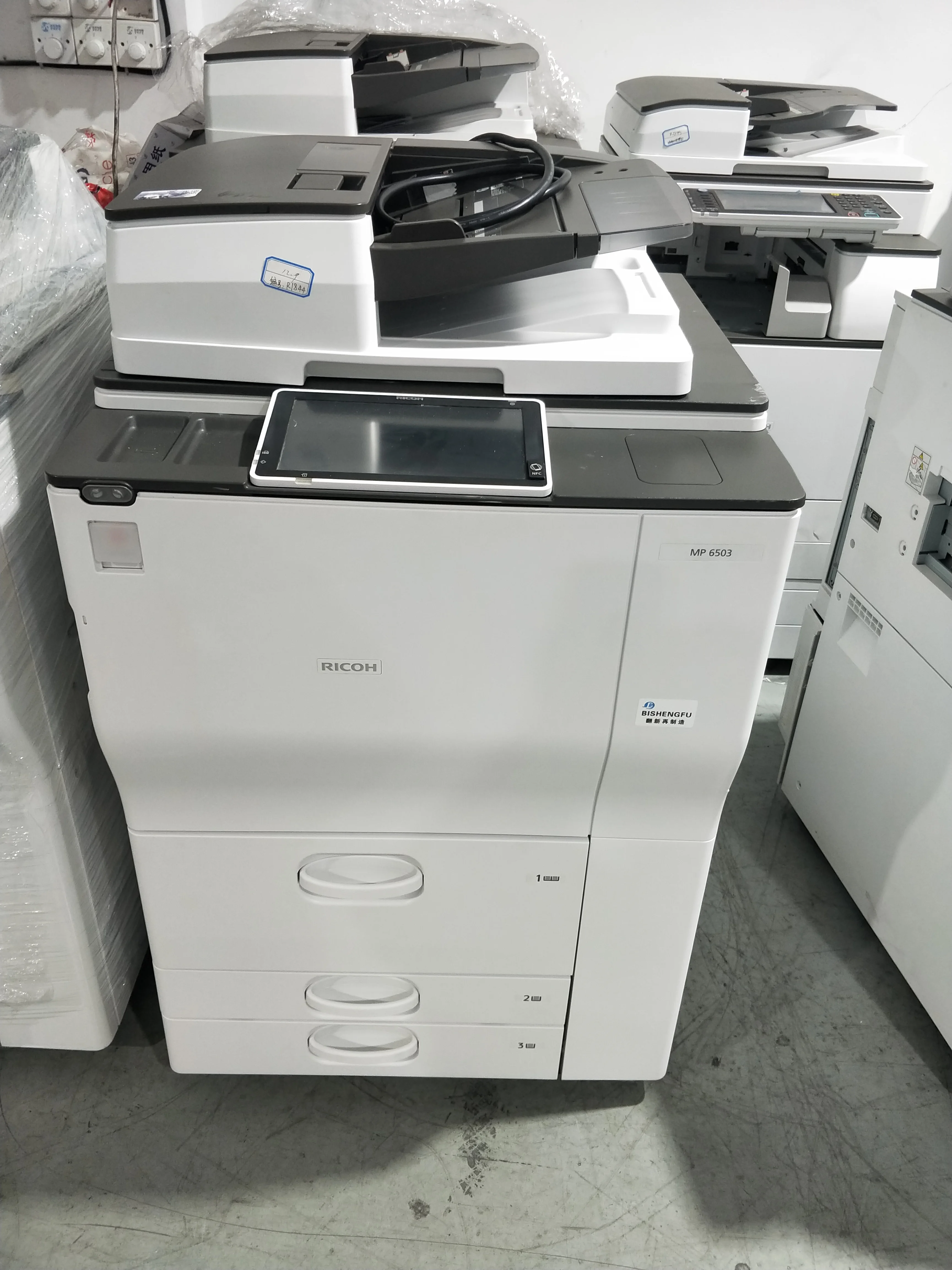 Used Ricoh A3 Multifunction Color Laser Photocopier 6503/8003