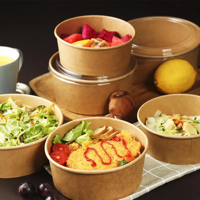 Biodegradable Disposable Food Trays with Compartments for Takeaway in Mauritius