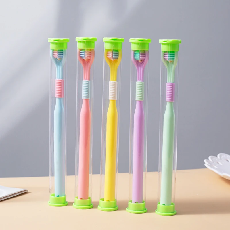 Hot Sale Manual Toothbrush Portable Soft Bristle Toothbrush Waterproof pink Soft Bristle Brush Toothbrush Soft Bristle