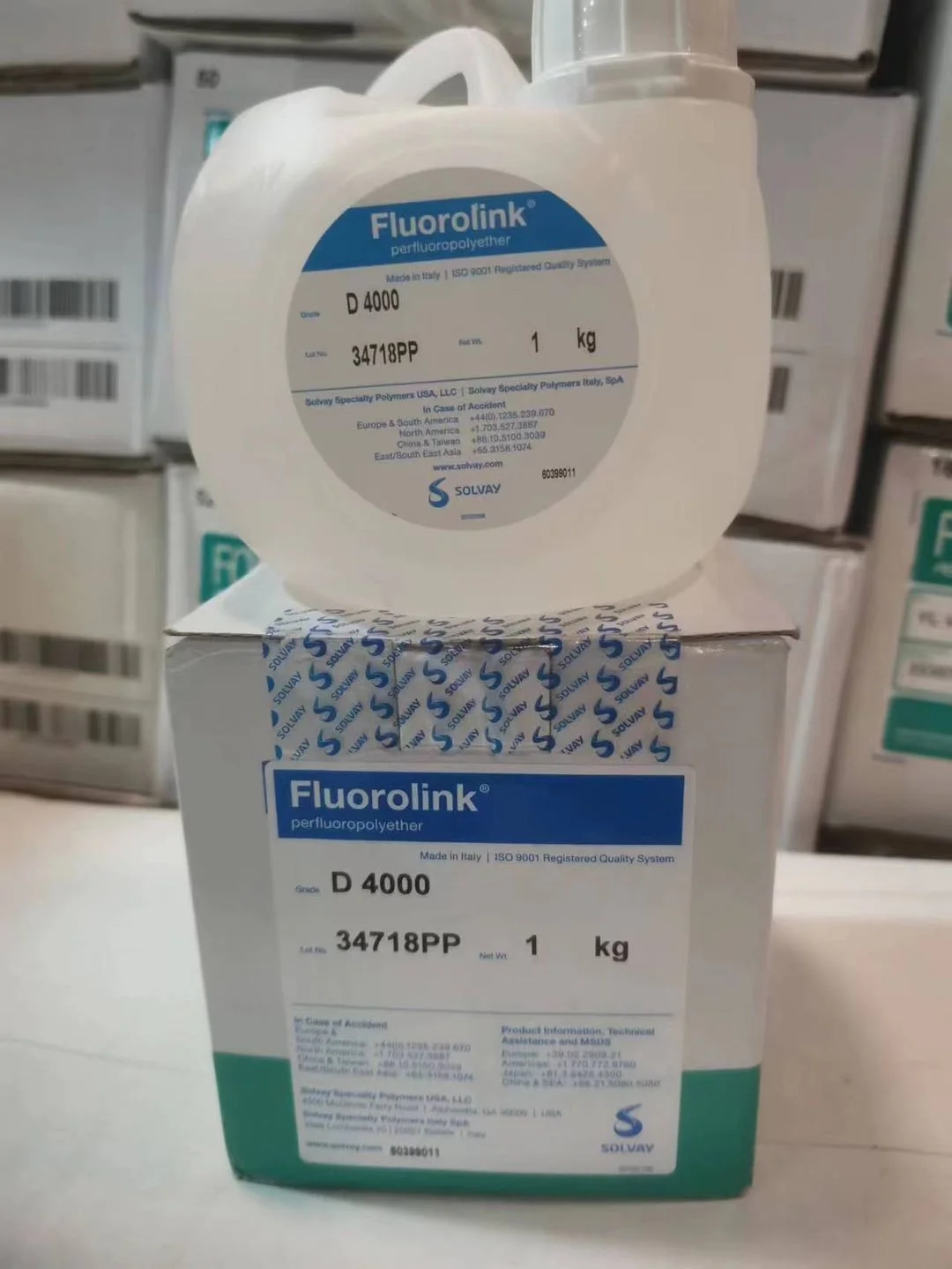 Solvay Fluorolink D4000 PFPE Oil AF Raw Materials