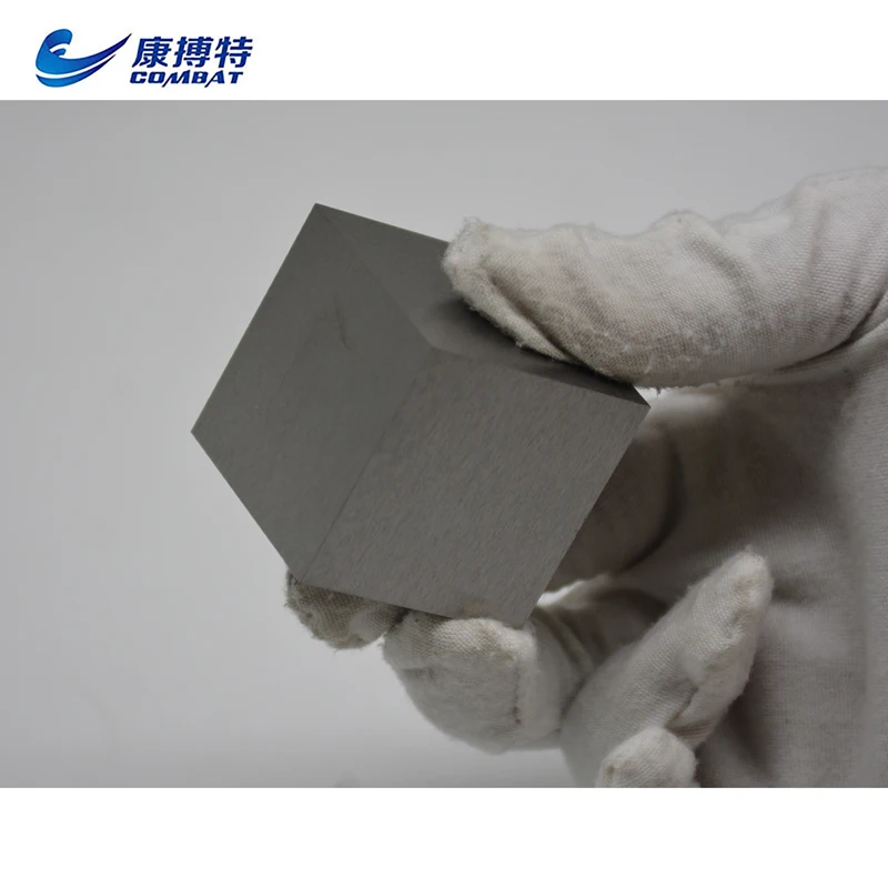 19.2g/cm^3 99.95 W1 Ground Tungsten Cube For Collection Buy 12x12x12