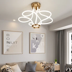 Wholesale Luxury Design Living Room Hanging Modern LED Chandelier Light