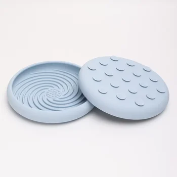 New Arrival Honeycomb Shape Silicone Puzzle Toys Lick Mat Cat Dog Slowly Feeder Bowl For Puppy Slow Down Eating
