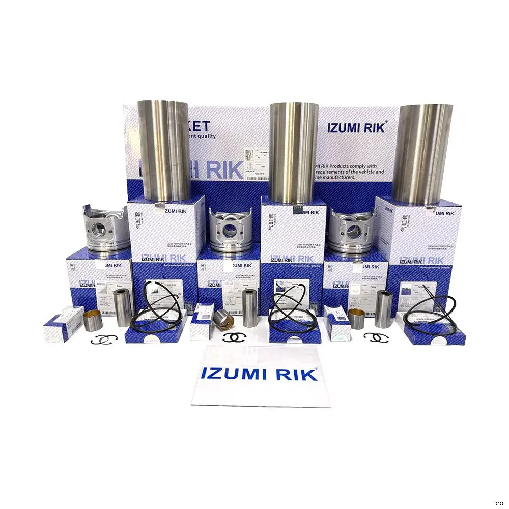 Durable Engine Parts IZUMI RIK 3D74E Overhaul Rebuild Kit for Yanmar