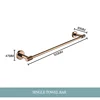 Single towel bar 500MM