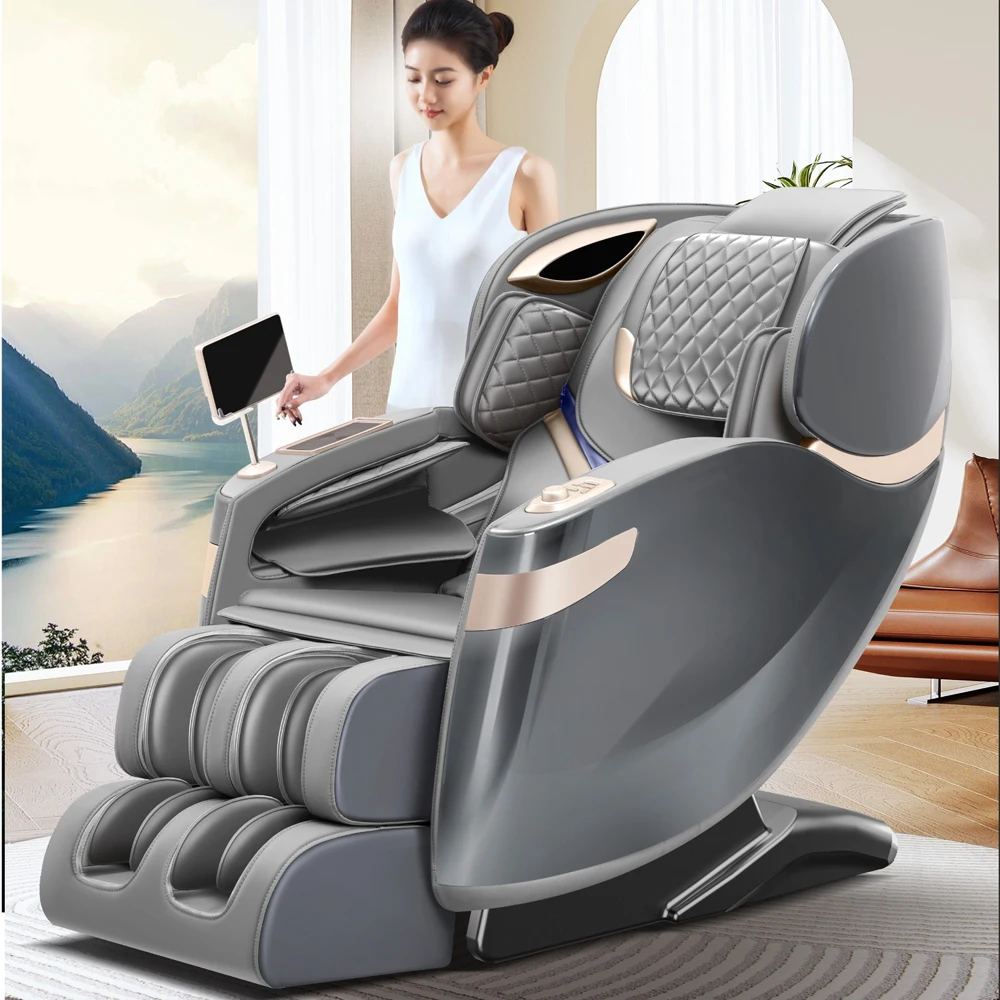 Elettrico sl track 4d massaggiatore corpo sedia terapia