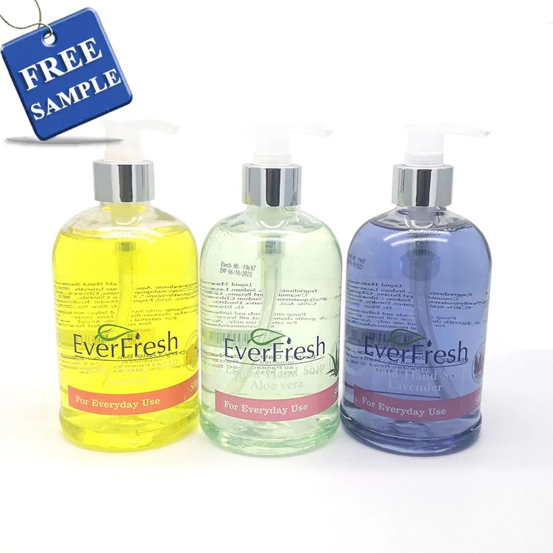 chantillon gratuit, vente en gros, lot de 500 ml de savon liquide pour les  mains parfum