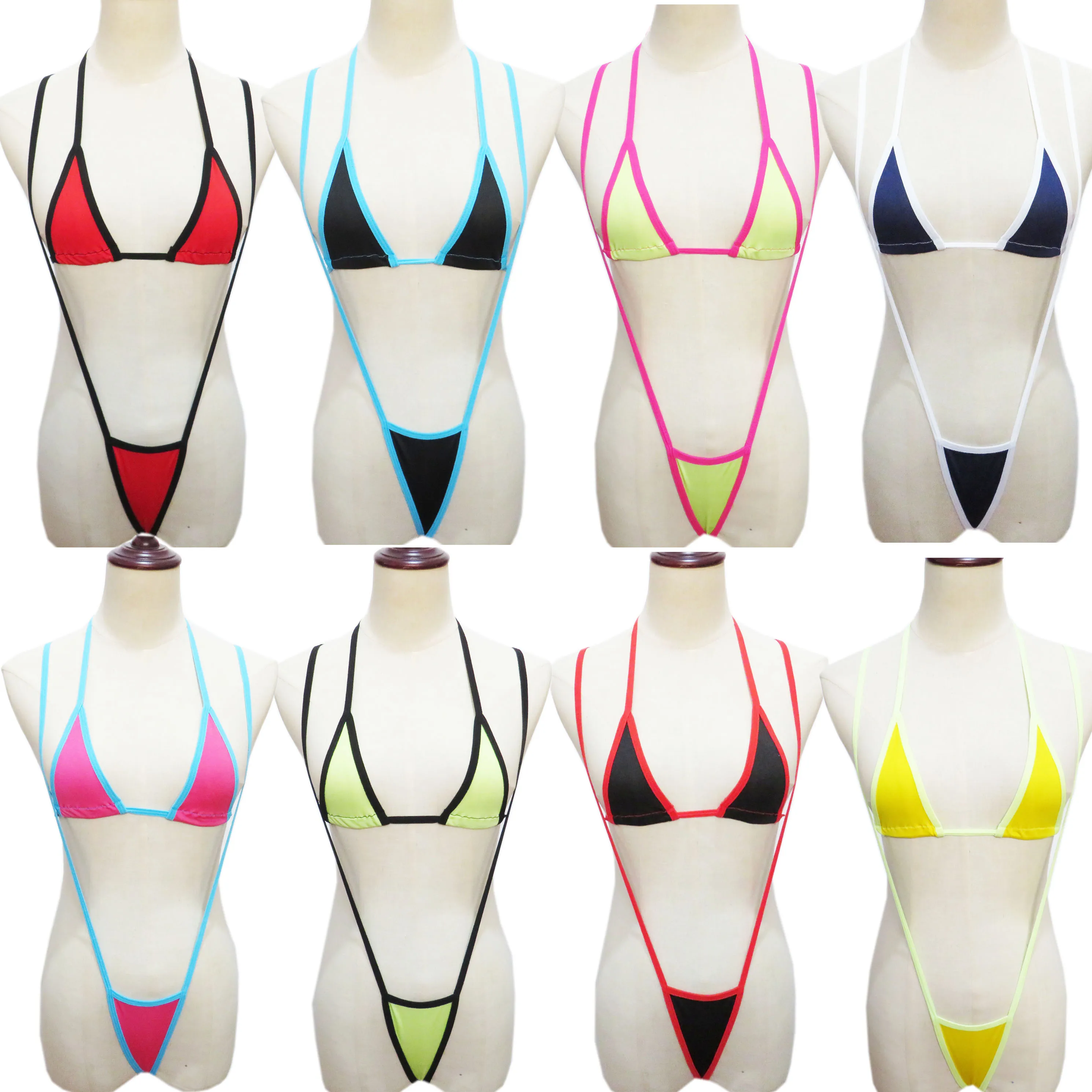 Sexy Lingerie 2 Piece Designer Exotic Dancewear Pole Stripper Outfits 