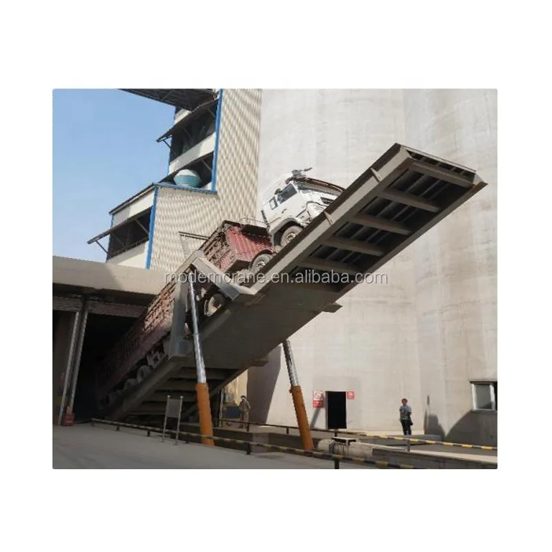 Container Unloading Dumper Container Discharge Dumper Truck Dumper System