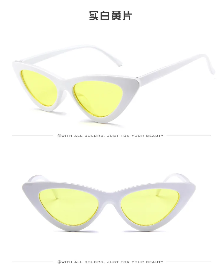 Gafas de sol retro ojo de gato con montura pequeña, gafas de sol a la moda para hombre y mujer, venta al por mayor, tonos Vintage, tendencia 2024
