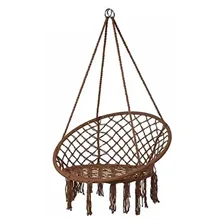 Patio bistro balcony portable Hammock Chair Swing, Hanging Cotton Rope hanging garden outdoor indoor Chair