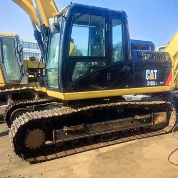 Nice working condition cat 318dl 318d 318d2l used crawler excavator with low running hours for sale