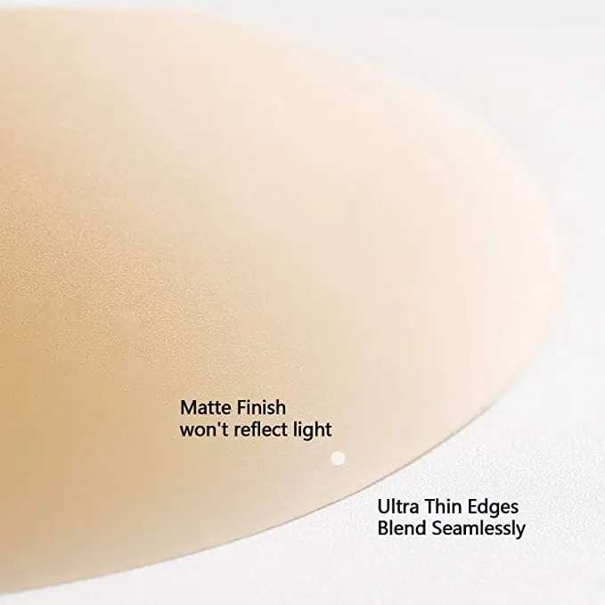 Ultra Thin Pasties Adhesive Silicone Breast Petals With Low Moq Custom