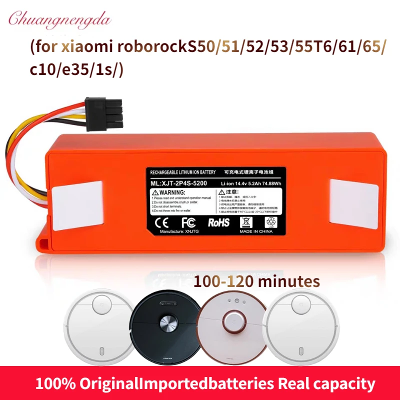 Replacement Battery for Xiaomi Vacuum Robot Cleaner