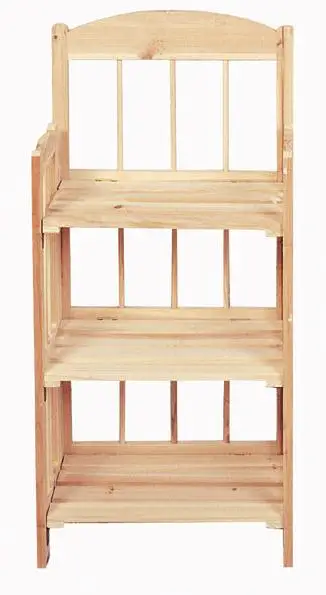 木製マガジンラックコーナーホーム本棚モミ木製ディスプレイ折りたたみ