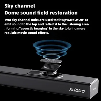 XDOBO 7.1.4サウンドバー XDOBO 7.1 Home Theater Speaker Surround System - TV Sound