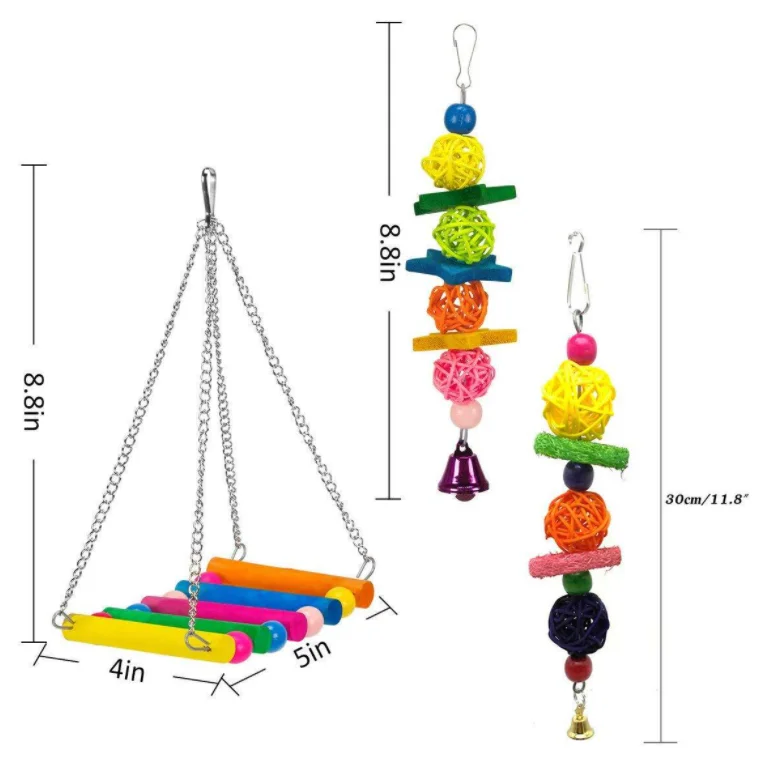 Birrdeeez Bird Bell Toy - Hareco dier en vriend