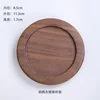 Walnut wood coaster