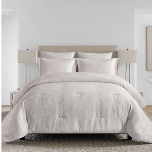 KOSMOS Stock Fabric Luxury Jacquard Customized Bed Comforter Set with Filling