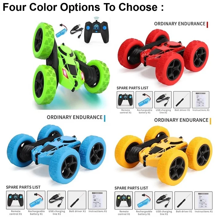 Cheapest Rc Cars Kids Toy Factory Wholesales RC Toy Best Choice Remote Control Car  Rc 360 Stunt Car with Light
