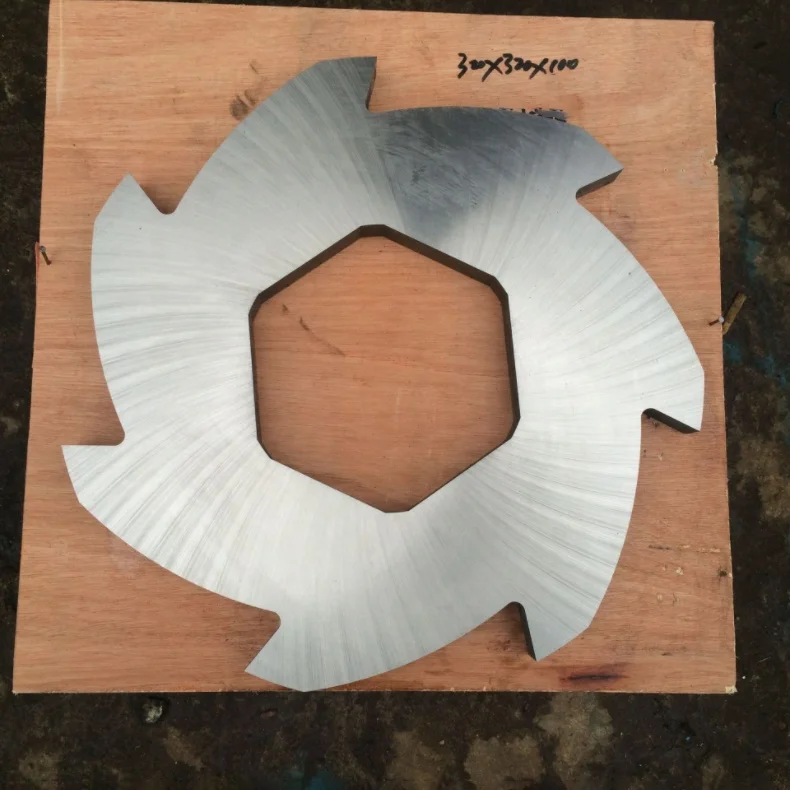 再生破碎机刀塑料金属双轴碎纸机刀片