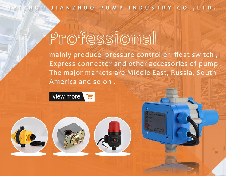 Adjustable Automatic Controller Pressure Switch For Water Pump