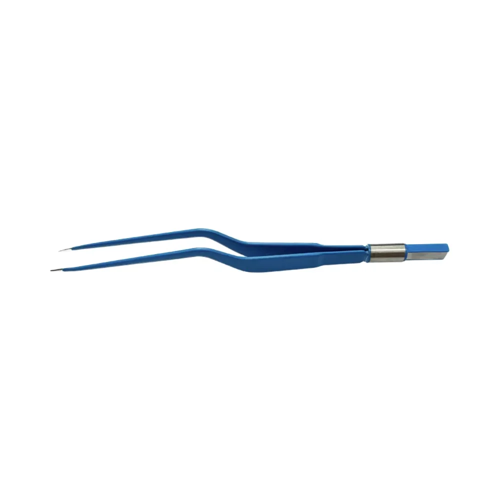 Reusable bipolar Forceps Stainless Steel and Plastic Bipolar Bayonet for Electrosurgical Pen