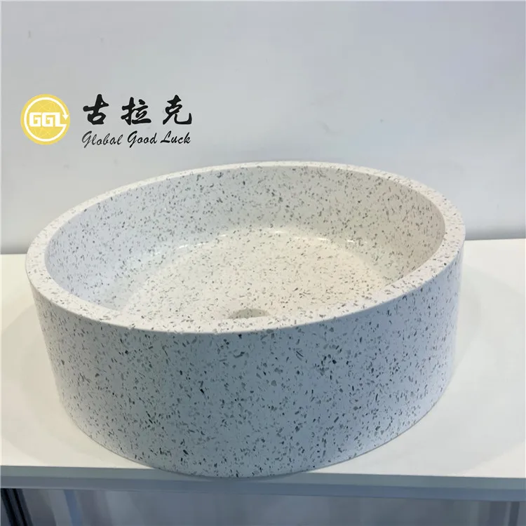 Factory Price Stone Basin Sink Pedestal Wash Basin Marble Sink Modern for Bathroom Toilet