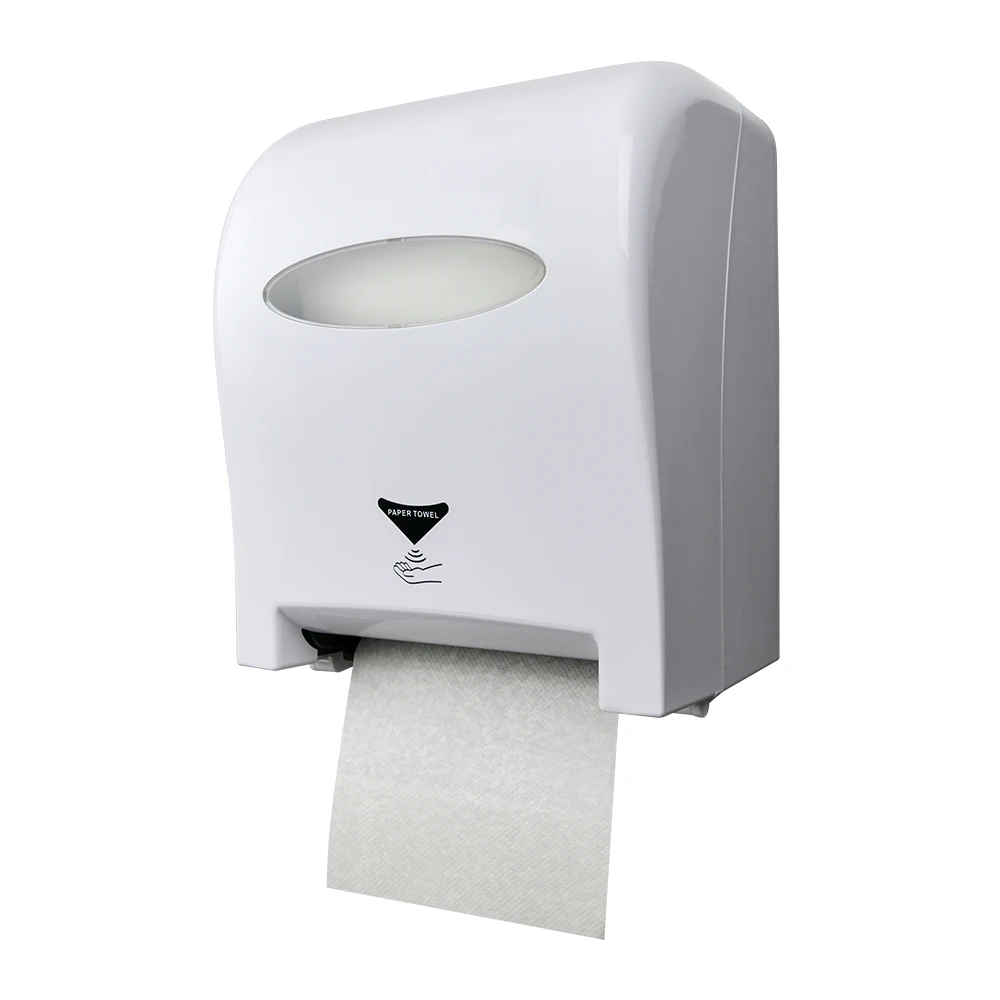 Paper Towel Dispenser Paper Towel Dispensers Auto Sensing Hand Tissue  Holder with Key Wall Mounted Paper Towel Holders Abs Paper Holder High  Capacity