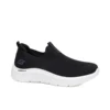 Black Upper and White Outsole