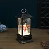 Water-injected brush gold snowman