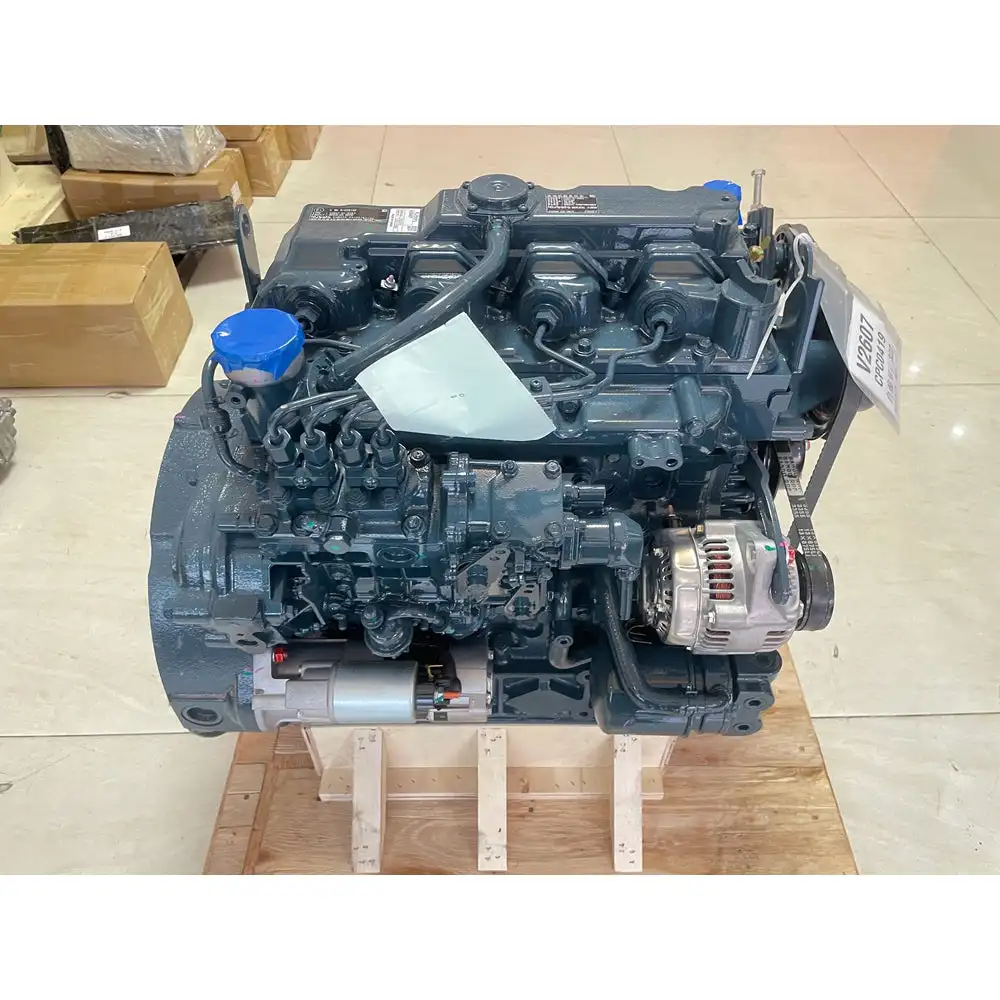 V2607 Complete Diesel Engine Assy CPC0419 2600RPM 36.0KW for Kubota