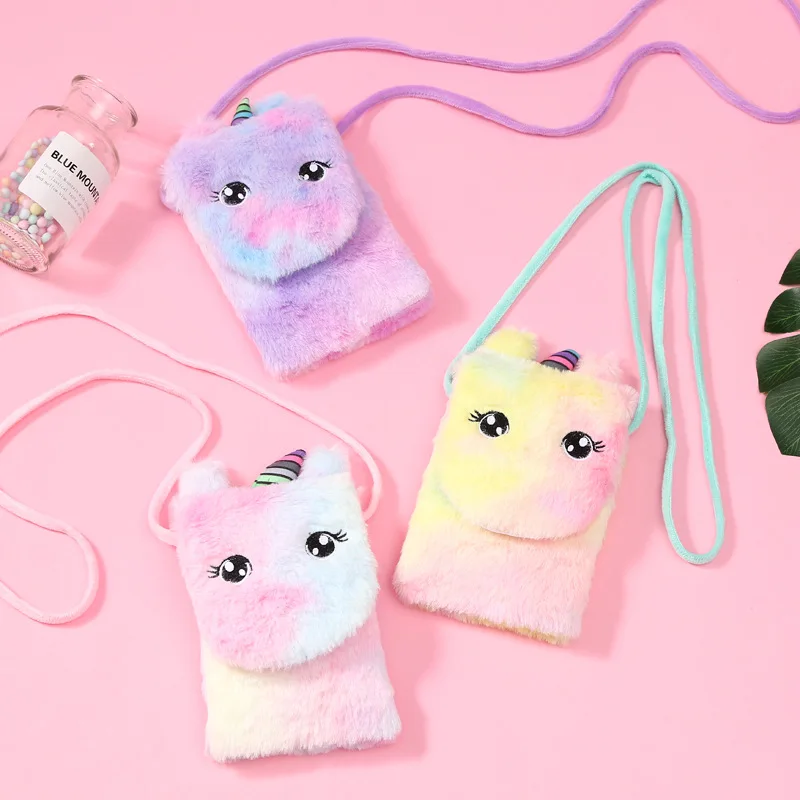 unicorn drawstring bolsa