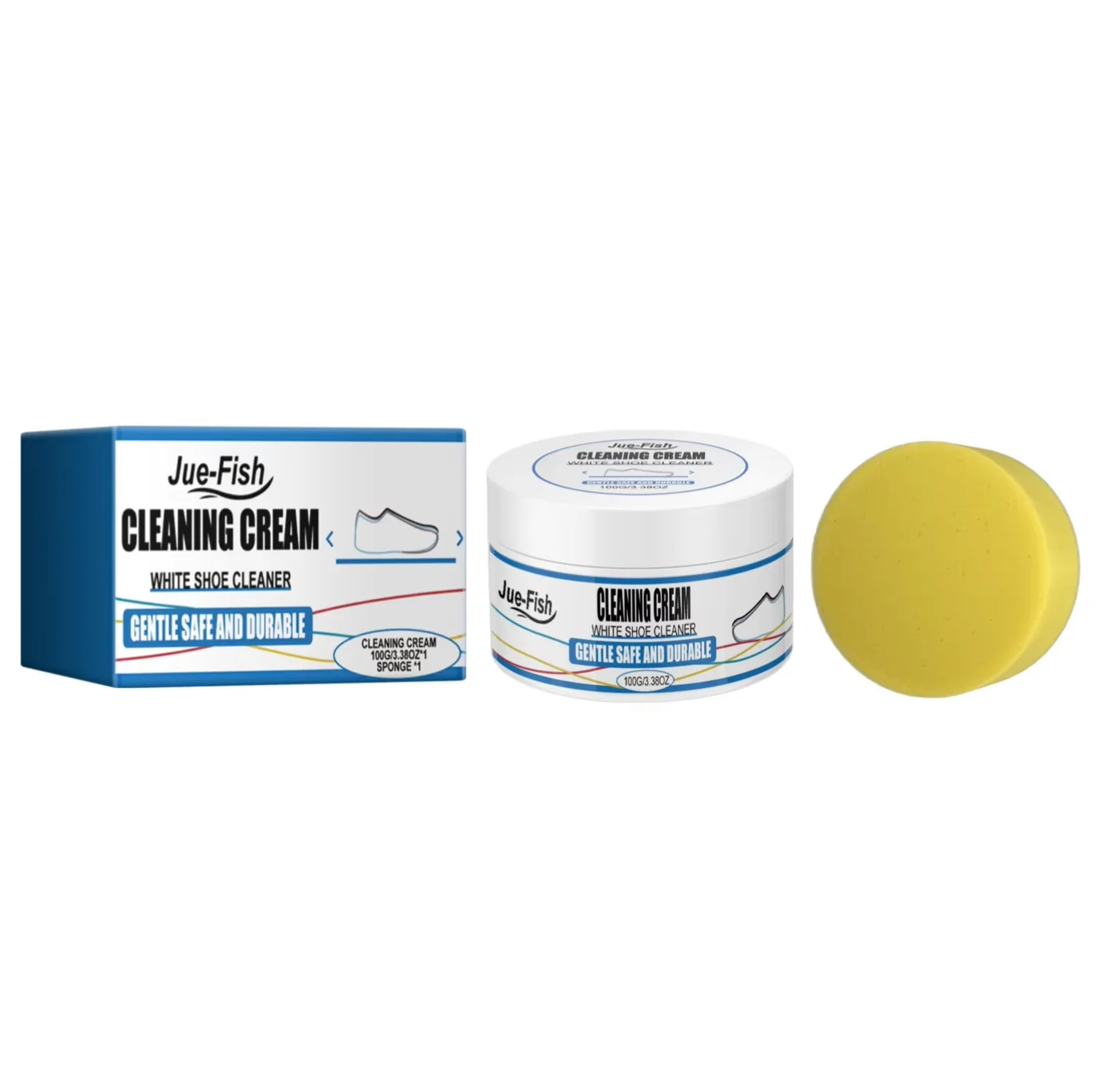 Jue Fish Washing-Free Balm Deep Clean Shoes Instantly