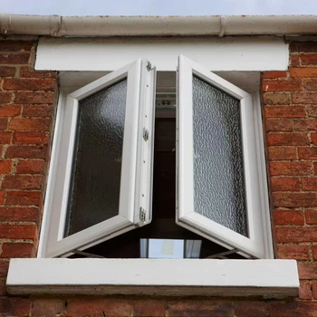 Premium UPVC Casement Windows Double Glazed Casement PVC Windows Vinyl Casement Windows with Tempered Glass