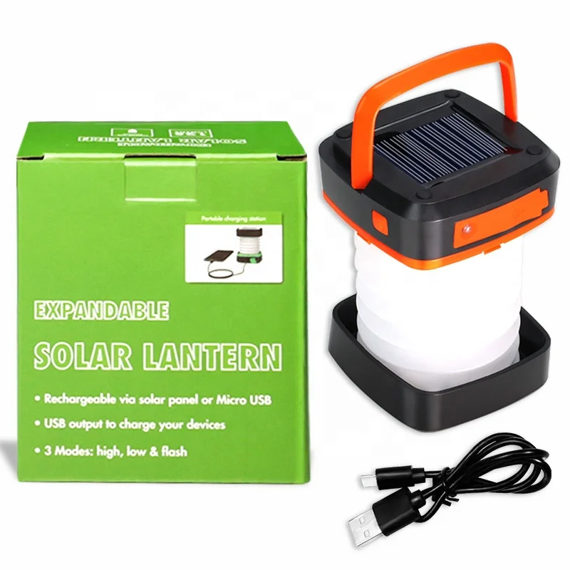 Solar Lights, Solar Power Inflatable Camping Lights Outdoor LED Lamp Frosted Rgb Warm Square Solar Panel Shed Light Emergency Hiking Lighting Super Br