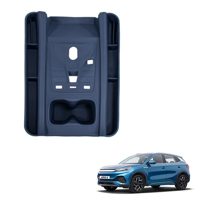 Maremlyn Center Console Pad for BYD Atto 3 Yuan Plus Silicone Anti-Dust Central Control Panel Liner Car Interior Modification Accessories