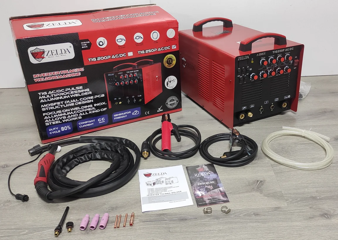 Multifunction Soldadora Inverter TIG Welders TIG-250P AC DC
