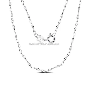 2026 Customized Romantic Style 925 Sterling Silver Necklace High Quality New Trendy Women's Chain Jewelry Rhodium Plating Gift