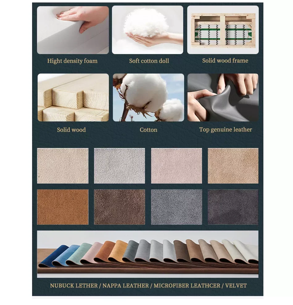 Modern style indoor furniture sofa metal hotel furniture new high-end living room sofa