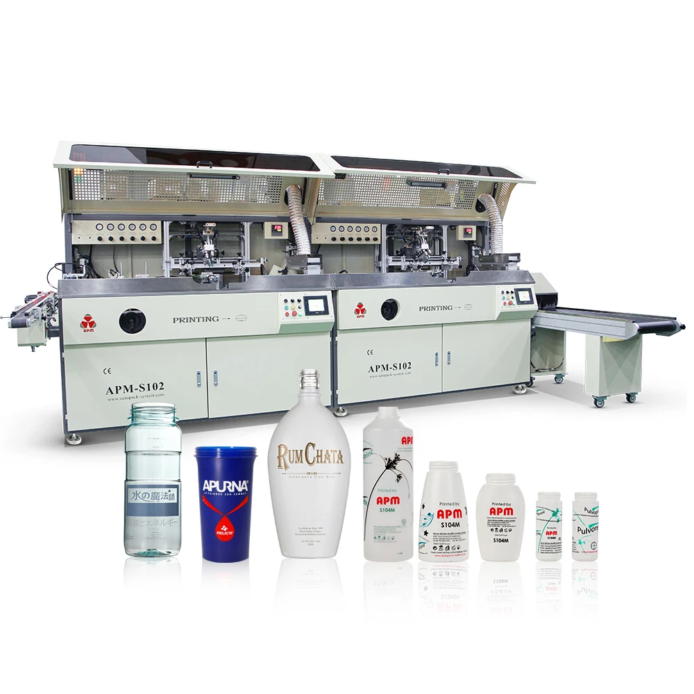 Hot Sales Multi Colour Automatic Screen Printer  Cup Printing Machine Plastic Bottle Printing Machine