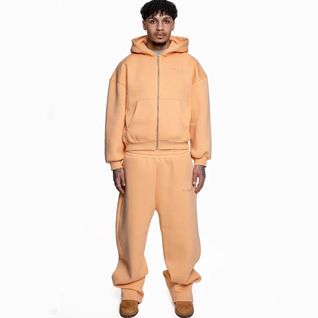 American Style Sports Sweatshirt & Pants Set Printed Street Fashion Hooded Collar Jacket preview