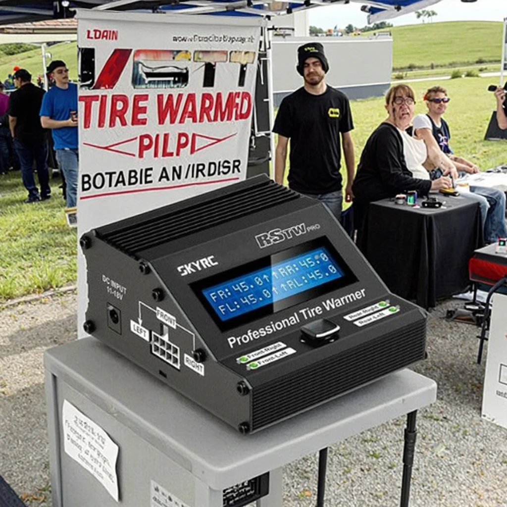 SKYRC RSTW Electronic Temperature Controlled Tire Warmer for RC Cars Racing Drift