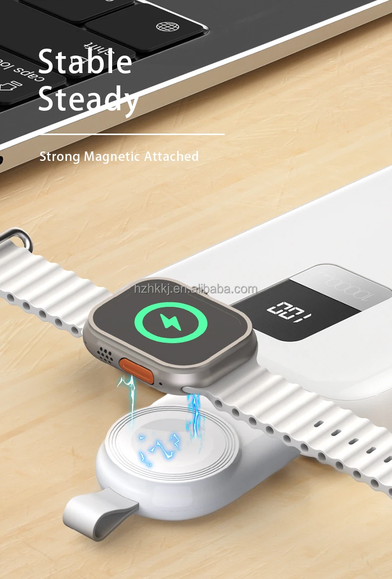 Portable Wireless Usb A Type Usb C Mini Keychain Smart Watch