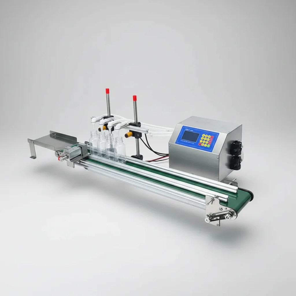 TEBAK 4H1200/3200/6500  Automatic Four-head Conveying Type Filling Machine; Small Liquid tank Filling Machine