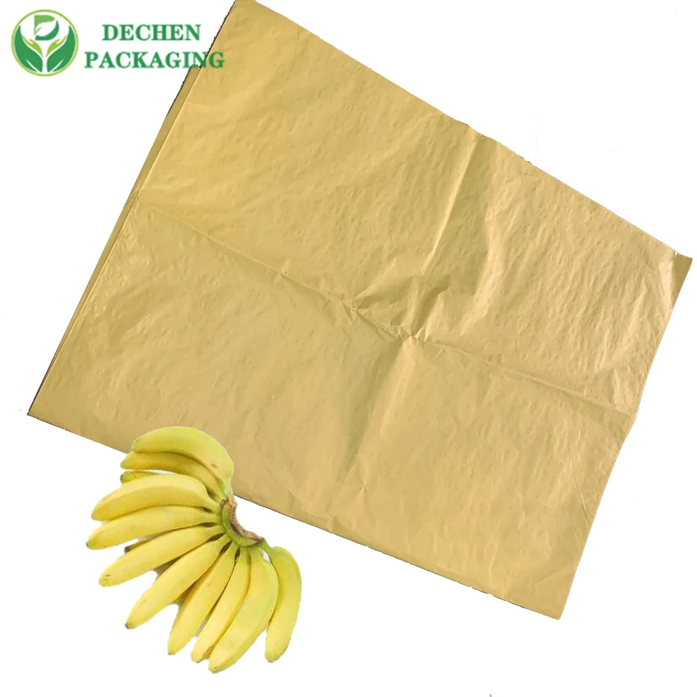 La fruta marrón empaqueta el papel arte para el bolso del embalaje del mango de La protección durante el ciciimento