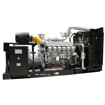 High Quality SME Diesel Electric Generator 1200kw 1500kva S12R-PTAA2-C Shang chai SDEC Power Generator Genset