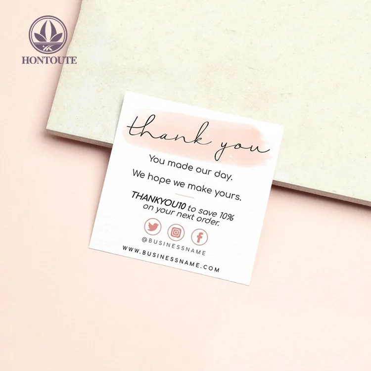 Hot Selling Insert Card Printable 2x2 Small Business Mini Thank You For Your Order Cards Buy Mini Thank You For Your Order Cards Printable Insert Card Small Business Thank You Cards Product On