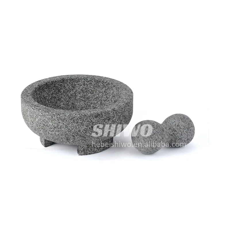 Solid Stone Grinder Bowl,Heavy Duty Natural Granite Cheap Mortar And