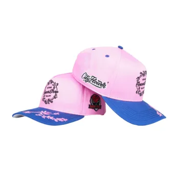Tcap China 5 Panel Custom Highquality Baseball Cap With Solid Color logo Customized